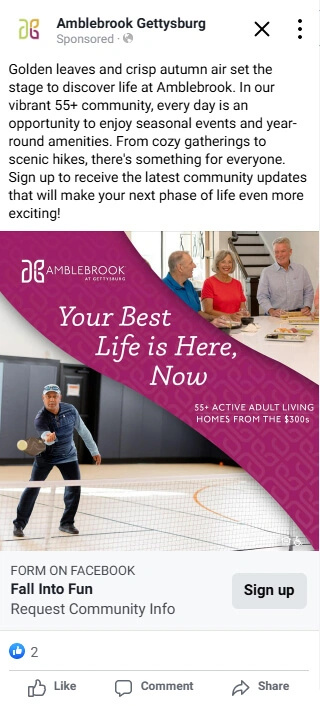 Facebook Ad