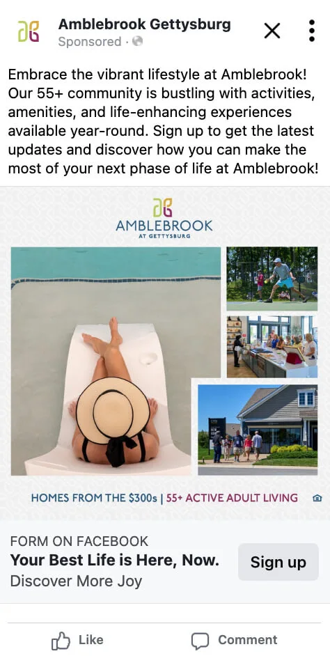 Facebook Ad
