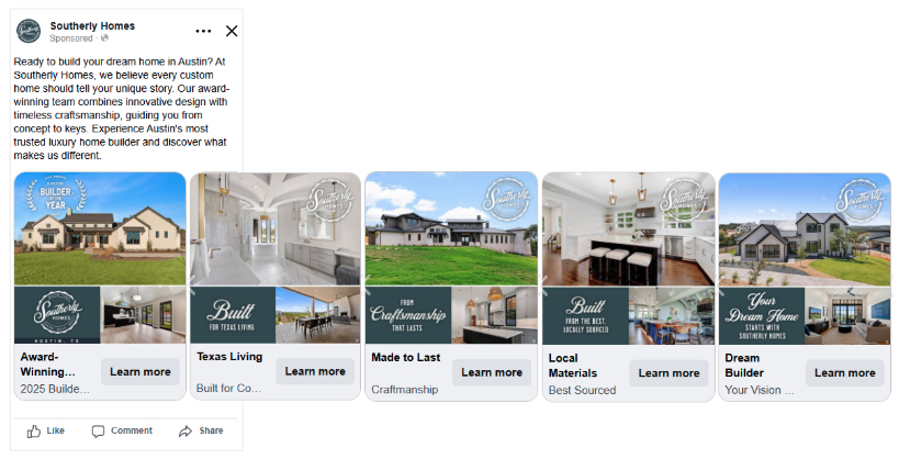 Facebook Carousel