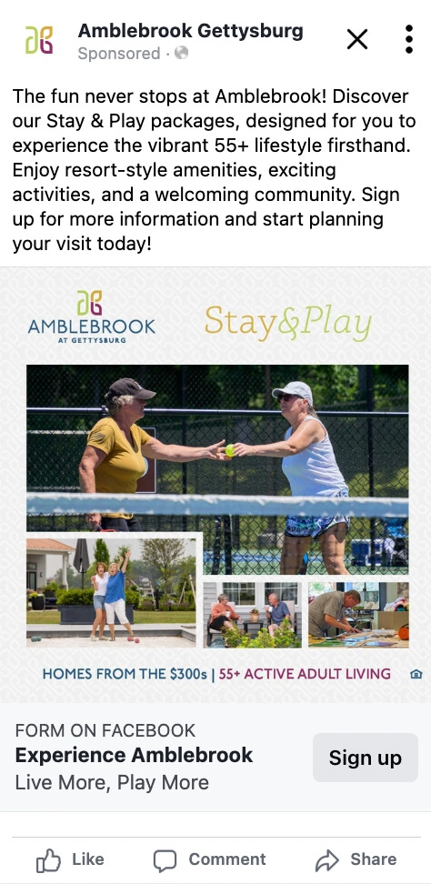 Facebook Ad