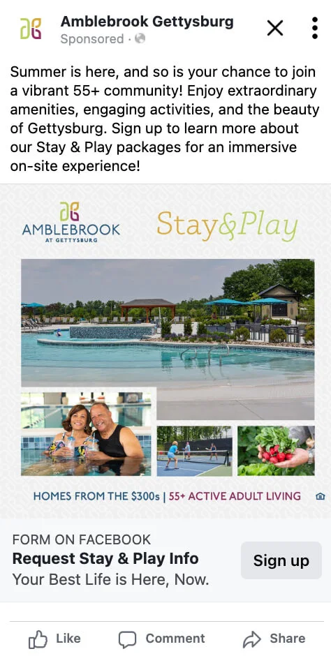 Facebook Ad